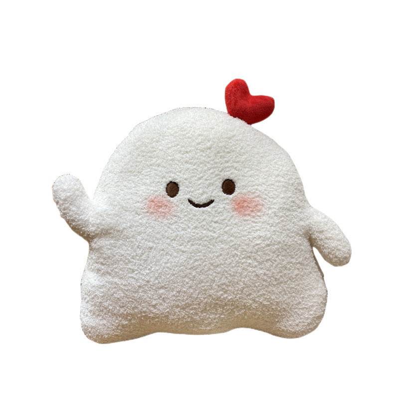Boo Boo Buddy - Cute Kawaii Ghost Plush Toy for Kids | Soft Huggable Stuffed Animal | Perfect for Halloween Decor, Birthday Gifts & Comfort Companion