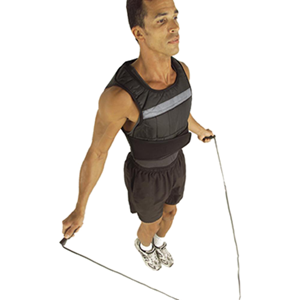 Adjustable Weighted Vest 40 lb for Strength Training, Running & Fitness Workouts - Men & Women