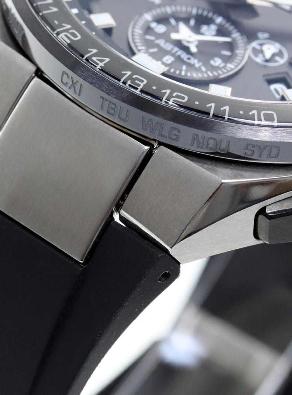 SEIKO ASTRON GPS Solar Men's Watch SBXB169 - Japanese Made Stainless Steel Sports Chronograph with GPS Sync & Solar Power - Perfect for Business, Travel & Outdoor Adventures