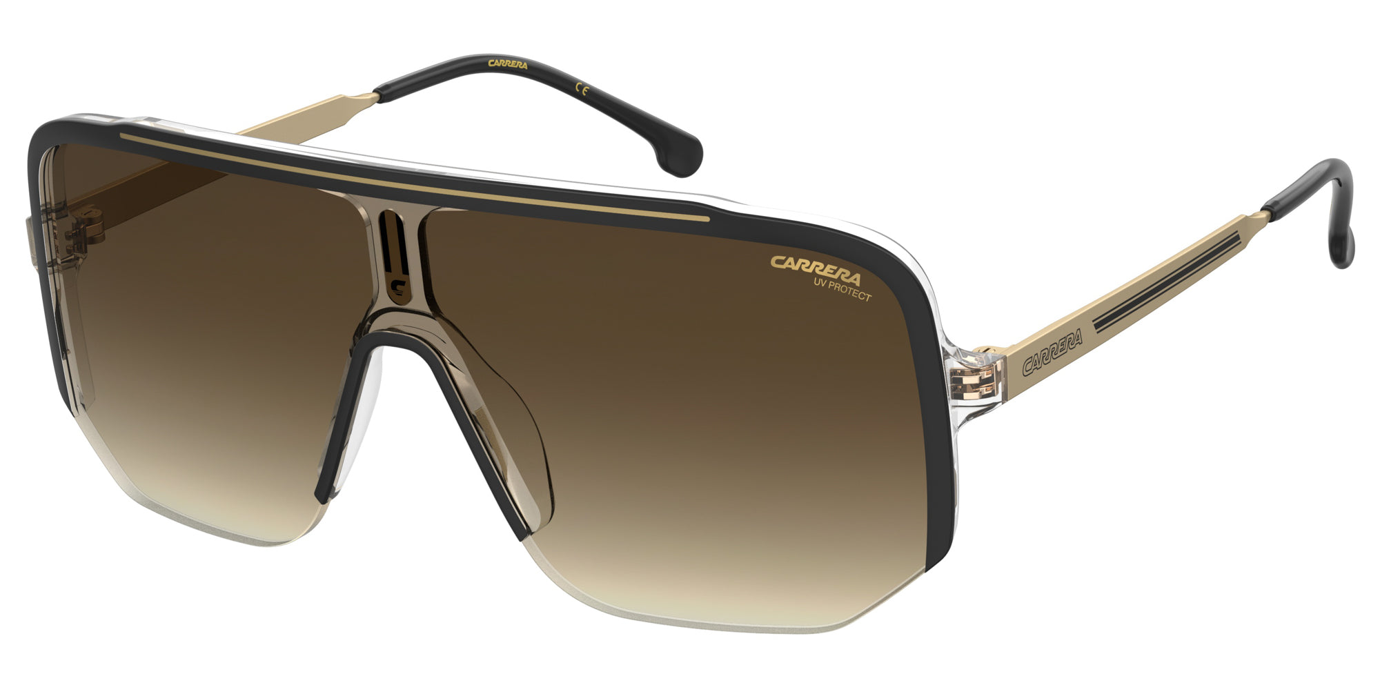 Carrera 1060 S Sunglasses - Polarized UV Protection Sports Sunglasses for Men & Women - Perfect for Running, Cycling, and Outdoor Activities