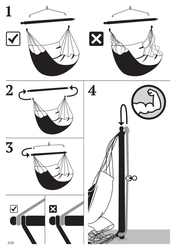 LA SIESTA® XL King Habana Cotton Hammock Chair with CasaMount - Heavy Duty Hanging Chair for Indoor & Outdoor Use - Includes Suspension Kit for Walls, Ceilings & Square Beams - Perfect for Bedroom, Patio, Balcony, Garden & Backyard Relaxation - Durable Agave Fiber Construction