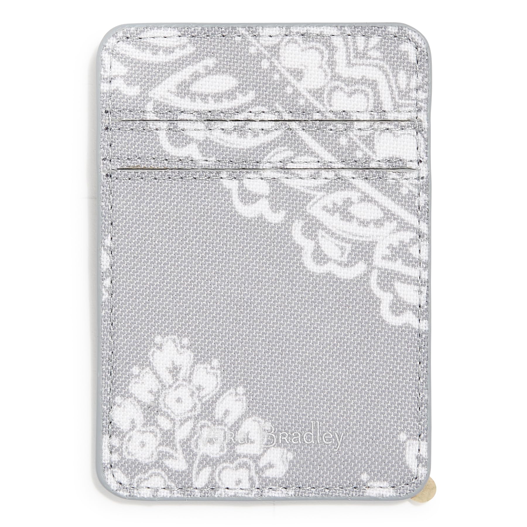Vera Bradley Women's Stick-On Phone Wallet - Adhesive Card Holder for iPhone & Samsung - Perfect for Shopping, Travel & Hands-Free Convenience