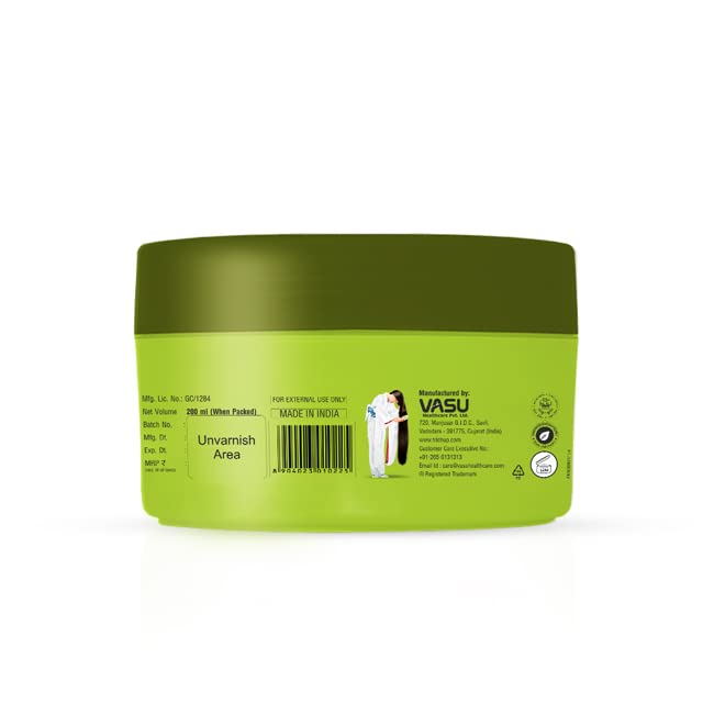 Trichup Hair Fall Control Herbal Hair Cream with Amla, Licorice & Bhringaraj - Repairs & Nourishes Damaged Hair - 200ml - Best for Hair Growth, Thinning Hair & Scalp Care - Perfect for Daily Hair Treatment at Home & Salon