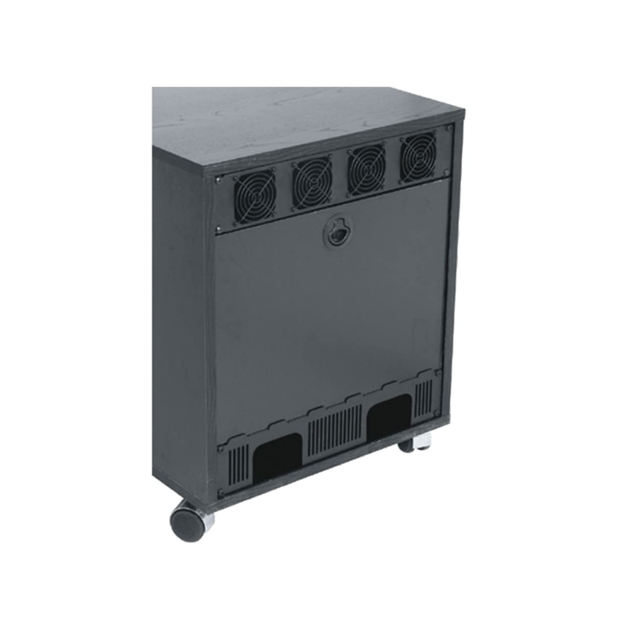 Middle Atlantic Products RK-RAP28 28U Rack Enclosure - Heavy Duty Server Cabinet for Network Equipment & AV Systems - Perfect for Data Centers, IT Rooms & Home Offices