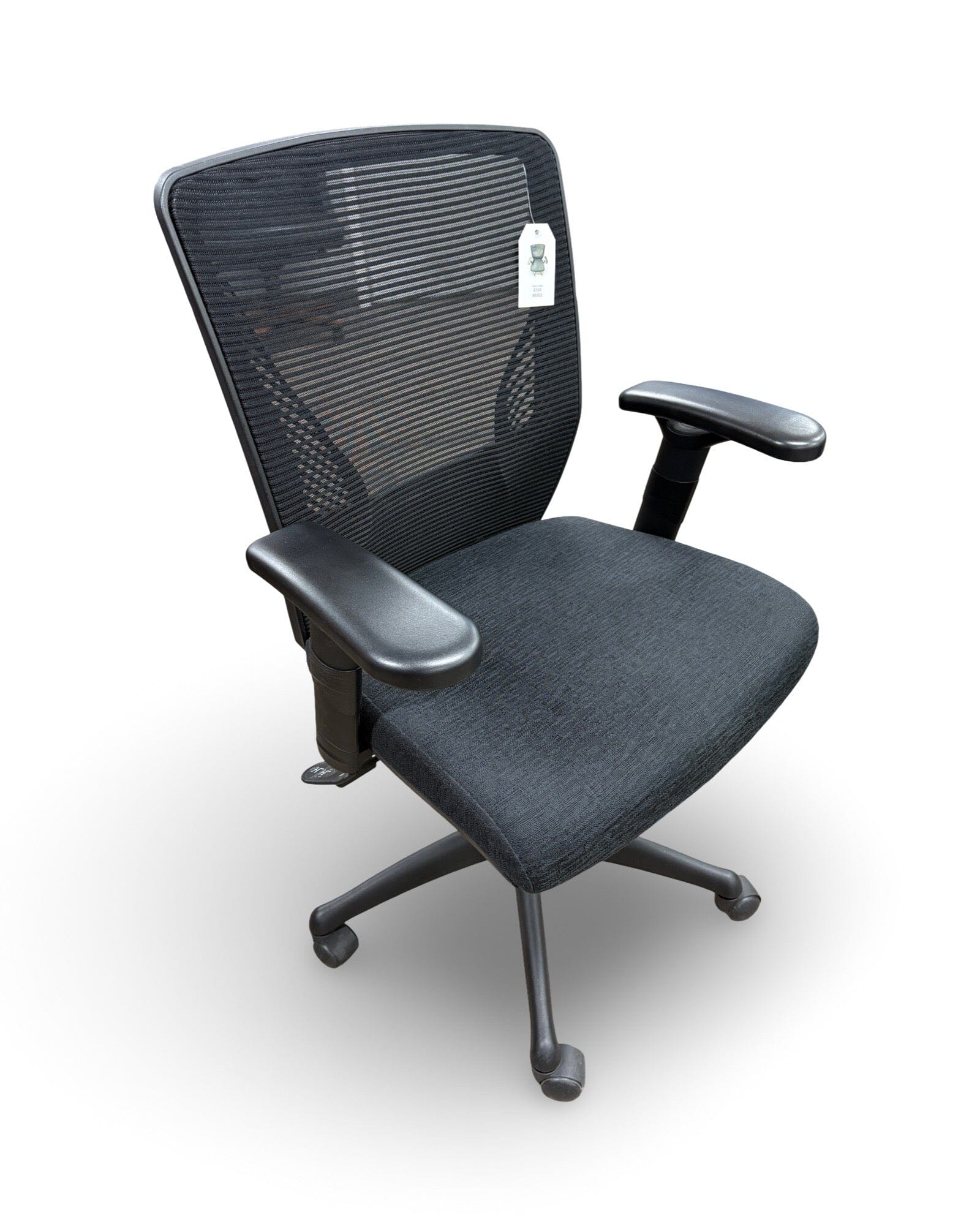 Ergonomic Used Task Chair - Adjustable Office Chair for Home & Work - Comfortable Desk Chair for Long Hours - Perfect for Remote Work & Study