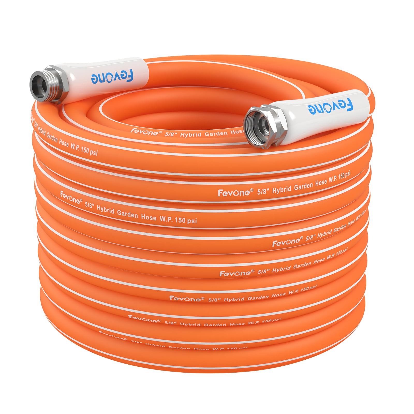 Fevone 75ft Heavy Duty Garden Hose - 5/8