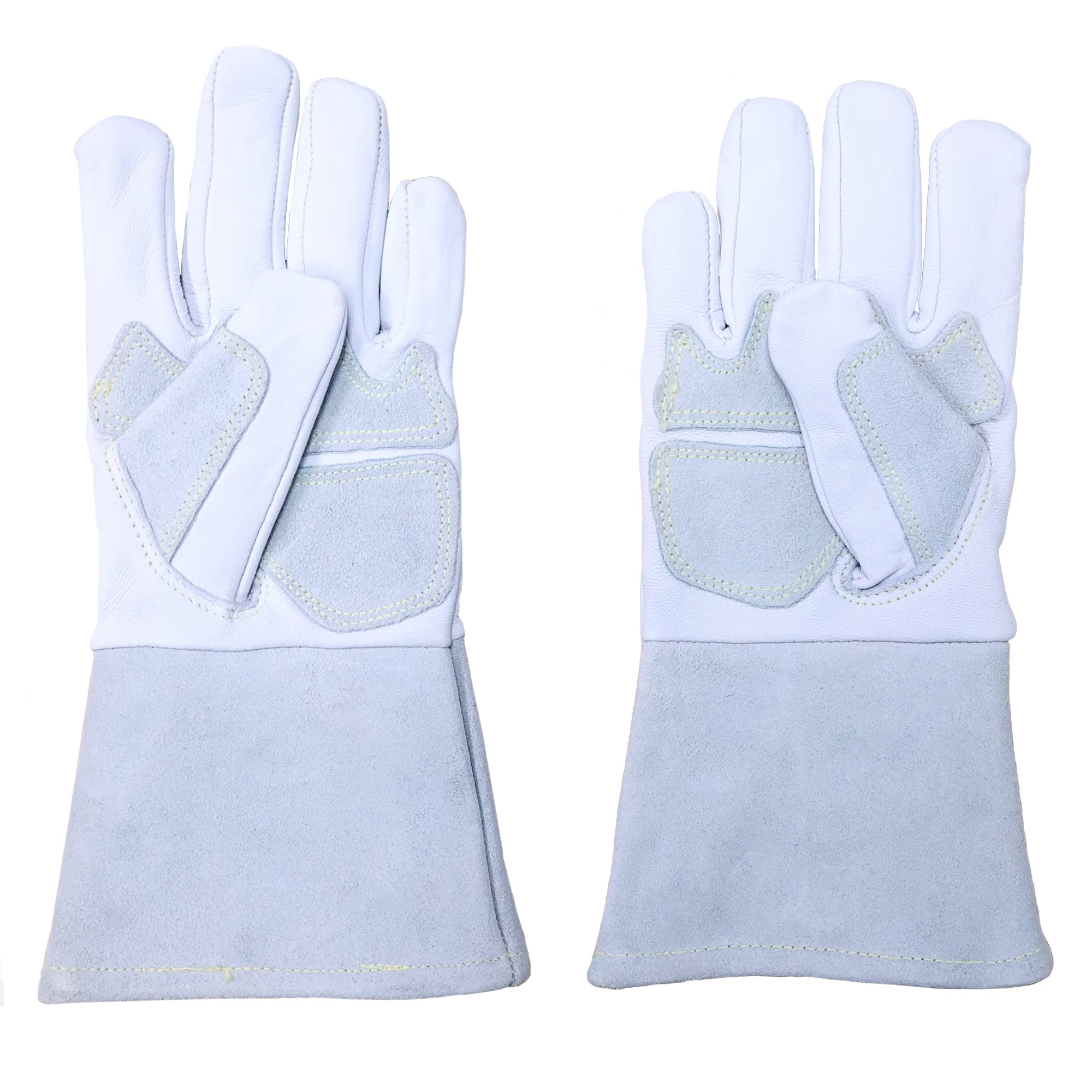 Blue Demon MIG Welding Gloves for Kids - Heat Resistant Small Hand Protection for MIG & Stick Welding - Ideal for Youth Welding Projects & DIY Metalwork