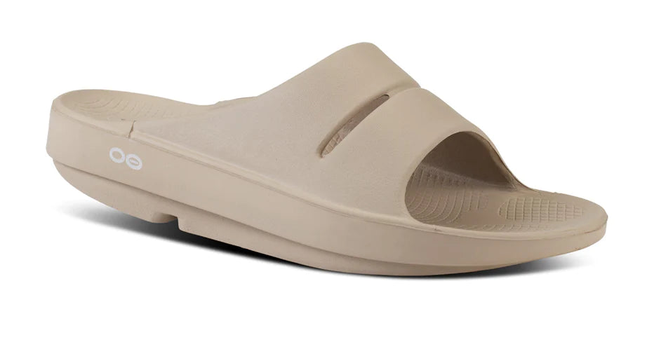 Oofos OOahh Slide Sandal - Comfortable Recovery Sandals for Men & Women - Post-Workout, Running, Walking - Arch Support & Cushioning for Pain Relief