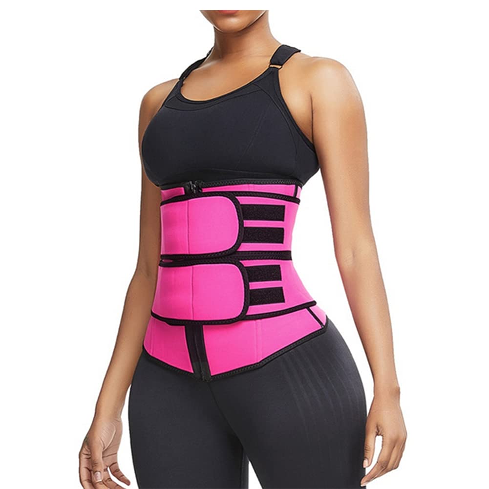 Women's Waist Trainer Cincher Belt - Tummy Control Corset for Weight Loss & Body Shaping - Adjustable Belly Band Wrap S-3XL - Perfect for Workouts, Postpartum Recovery & Everyday Slimming
