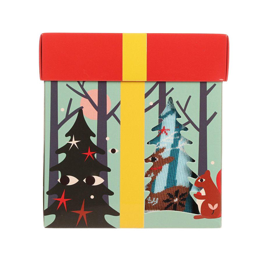 PAIR PAIR FULL PPF Christmas 2-Pack Kids Socks Size 31-35 - Perfect Holiday Gift for Boys & Girls