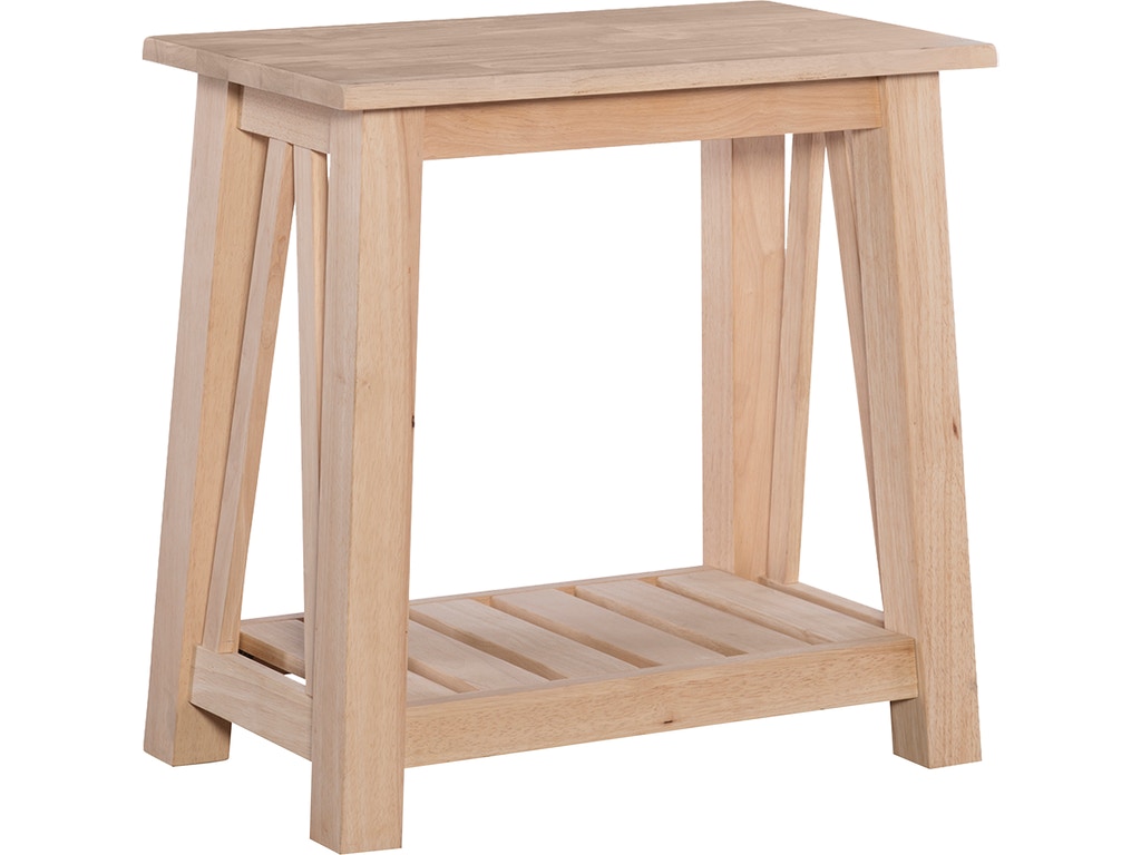 Surrey Chairside Table - Stylish End Table for Living Room, Bedroom & Office - Perfect for Holding Drinks, Books & Decor