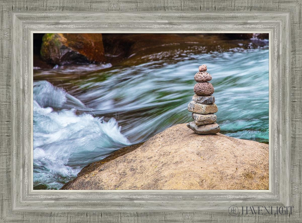 Cairn Meditation Stones - Natural Balancing Stones for Mindfulness, Stress Relief & Yoga - Perfect for Home, Office & Outdoor Meditation Practice