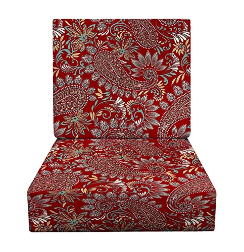 Eastman Berry Red Paisley