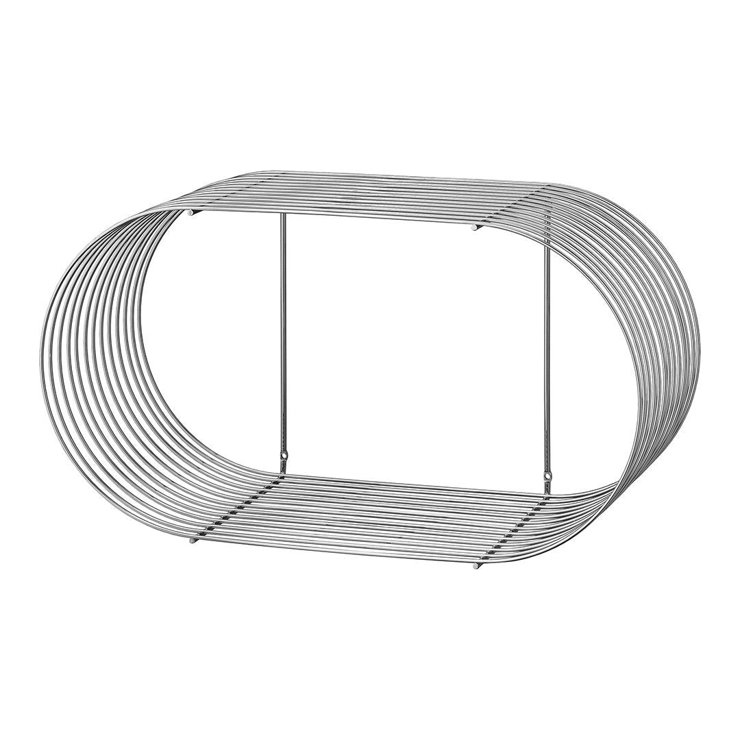 Curva Wall Shelf - Modern Floating Shelf for Home & Office Decor | Perfect for Living Room, Bedroom, Bathroom Storage & Display