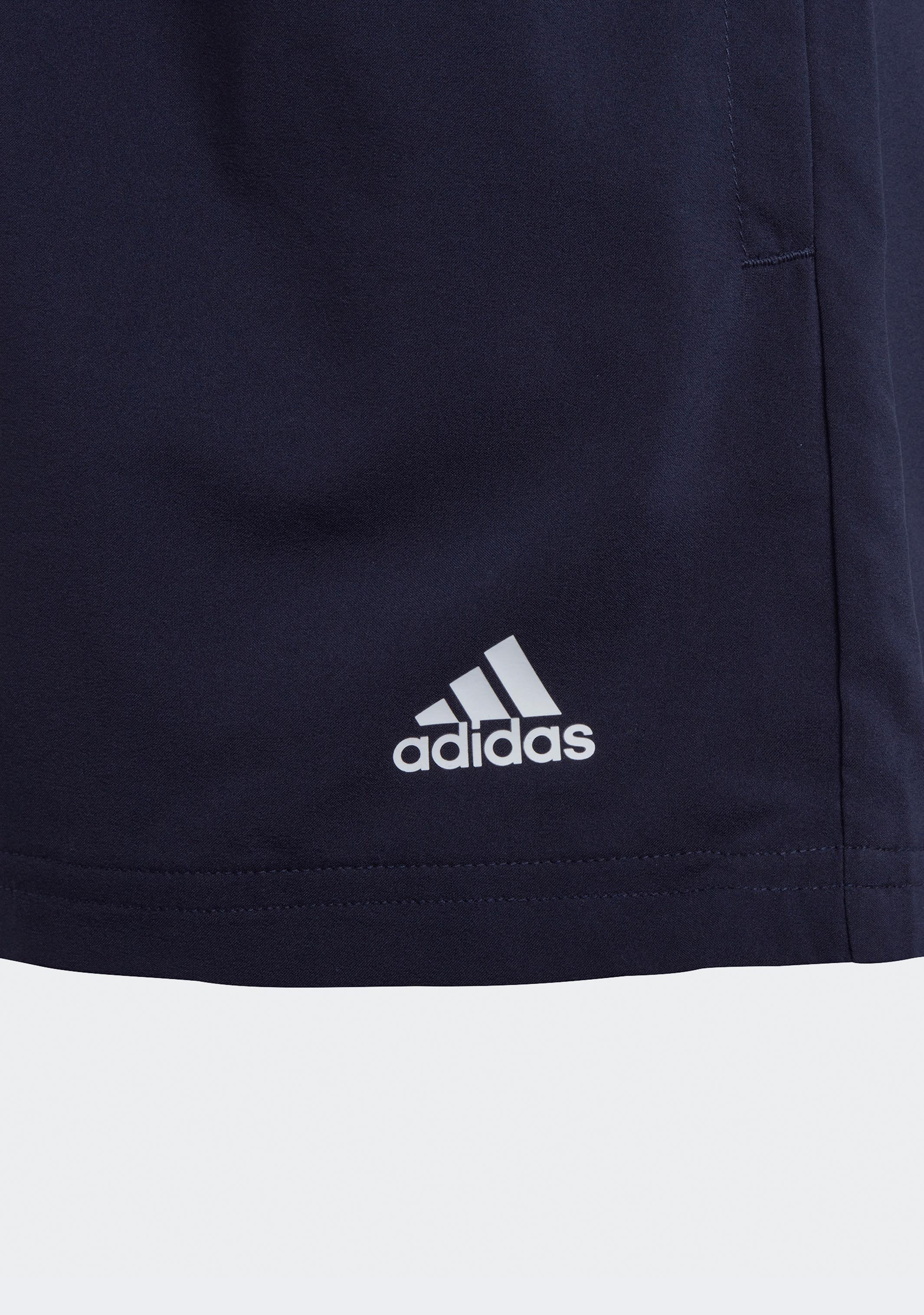 Adidas Junior Plain Chelsea Shorts for Girls - Navy Blue Athletic Shorts for Running, Soccer & Casual Wear