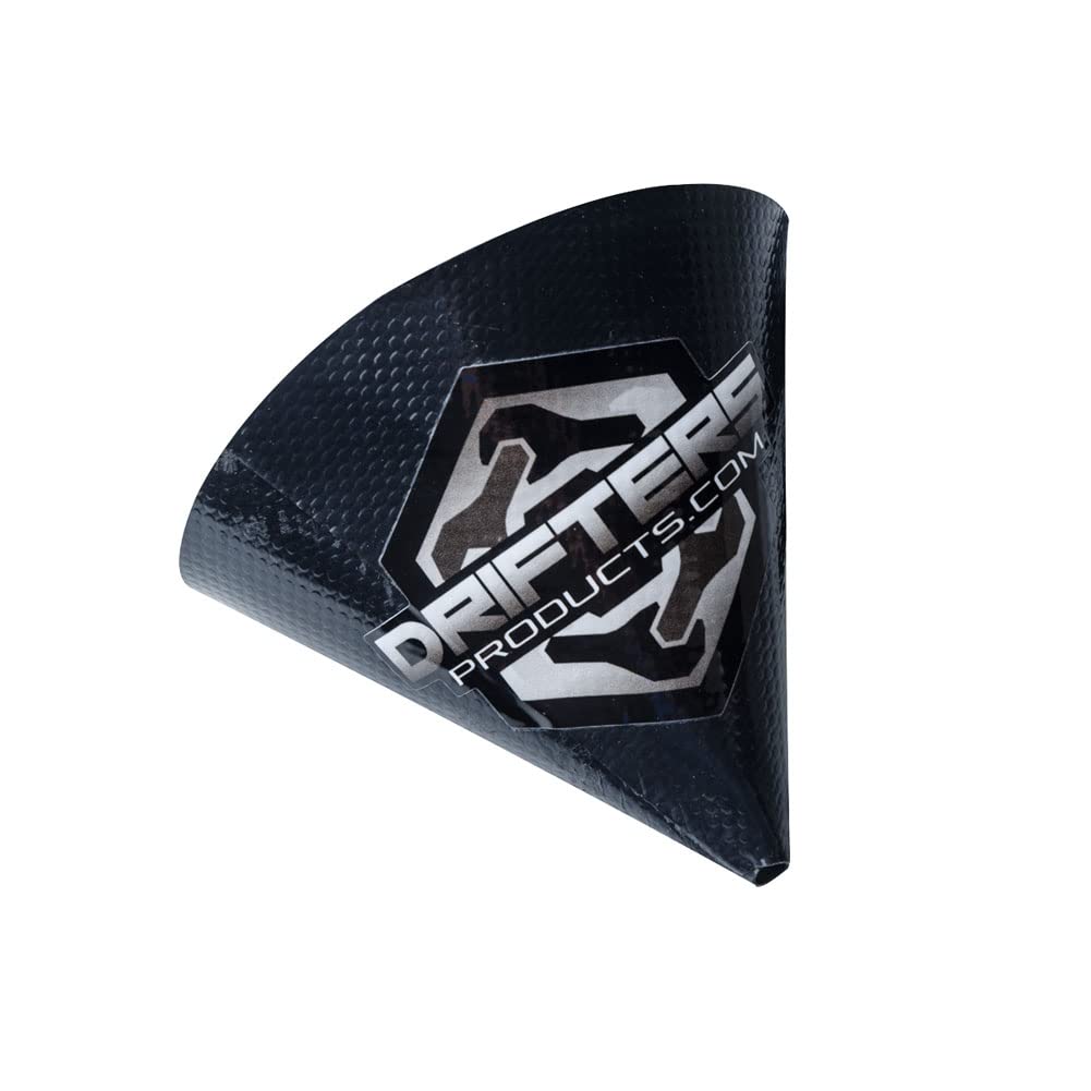 Drifters Moto Flex Funnel - Black Motorcycle Oil Funnel for Easy Fluid Transfer - Perfect for Motorcycle Maintenance & DIY Oil Changes