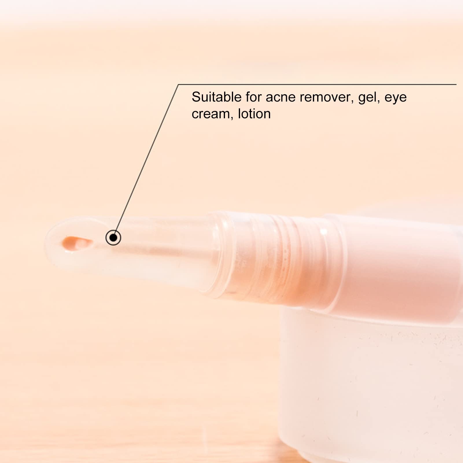 Saterkali Concealer Dispensing Pen - Multifunctional BB Cream Applicator, Hygienic Liquid Foundation Brush for Travel & Makeup Touch Ups (1ML) - Perfect for On-the-Go Beauty & Professional Makeup Kits