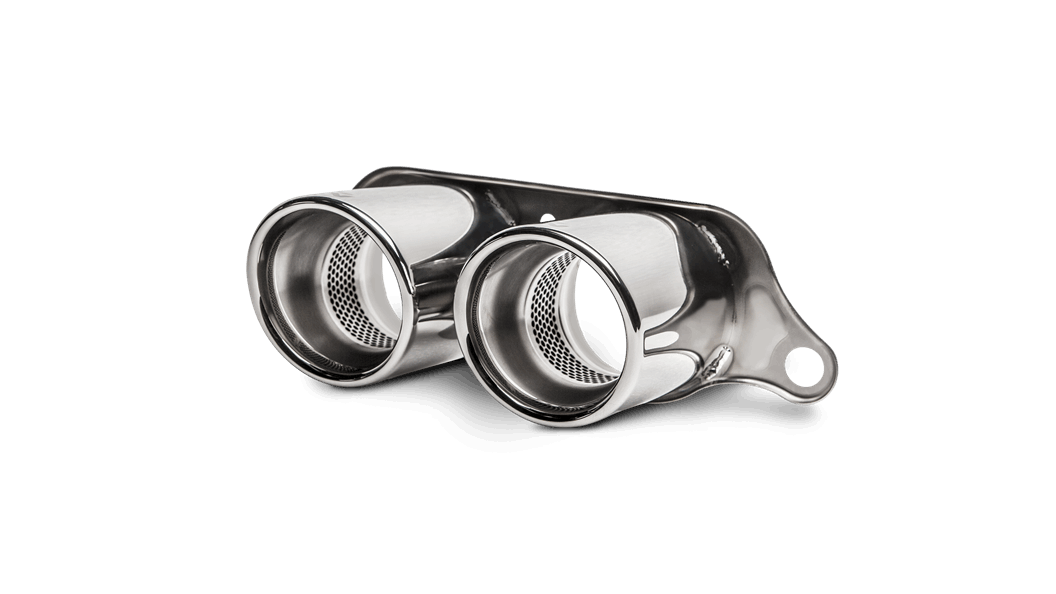 Akrapovič Titanium Exhaust Tail Pipe Set for Porsche 911 GT3 (991) 2014-2017 - High-Performance Upgrade for Track & Street Racing