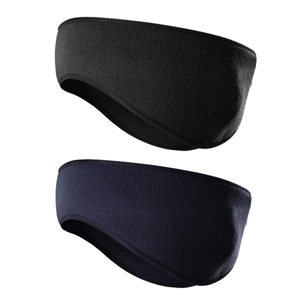 Cozy Fleece Ear Warmers Headband for Men, Women & Kids - Winter Ear Muffs for Running, Yoga, Skiing & Cycling - Cold Weather Ear Protection - Perfect for Outdoor Sports & Daily Commute