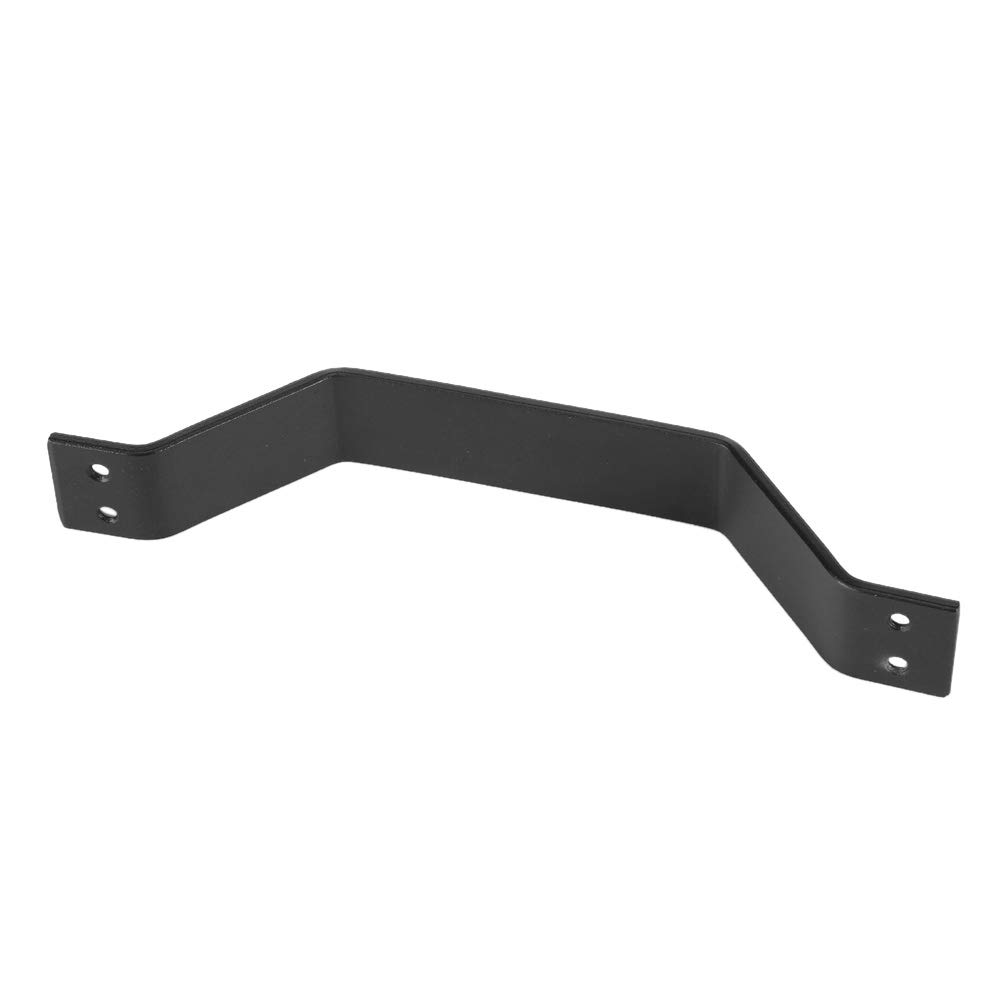 Heavy Duty Black Sliding Door Handle - Solid Carbon Steel Cabinet & Closet Pull Handle for Barn Doors, Gates & Room Dividers | Rust-Resistant & Durable Hardware for Home, Office & Commercial Spaces