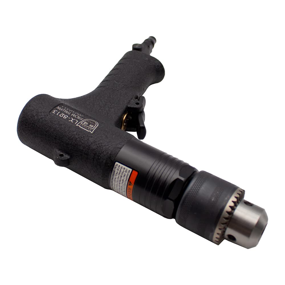 13MM Pneumatic Drill Tapping Machine - High Power Air Drilling Tool with Air Gun Design for Metalworking, Woodworking & DIY Projects