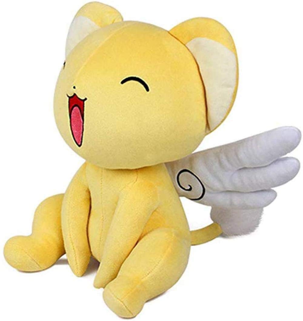 Joys Sakura Stuffed Doll - Cute Kero Plush Toy from Cardcaptor Sakura Anime | Soft & Huggable Collectible Gift for Anime Fans | Perfect for Bedroom Decor, Cosplay Props & Kawaii Gifts