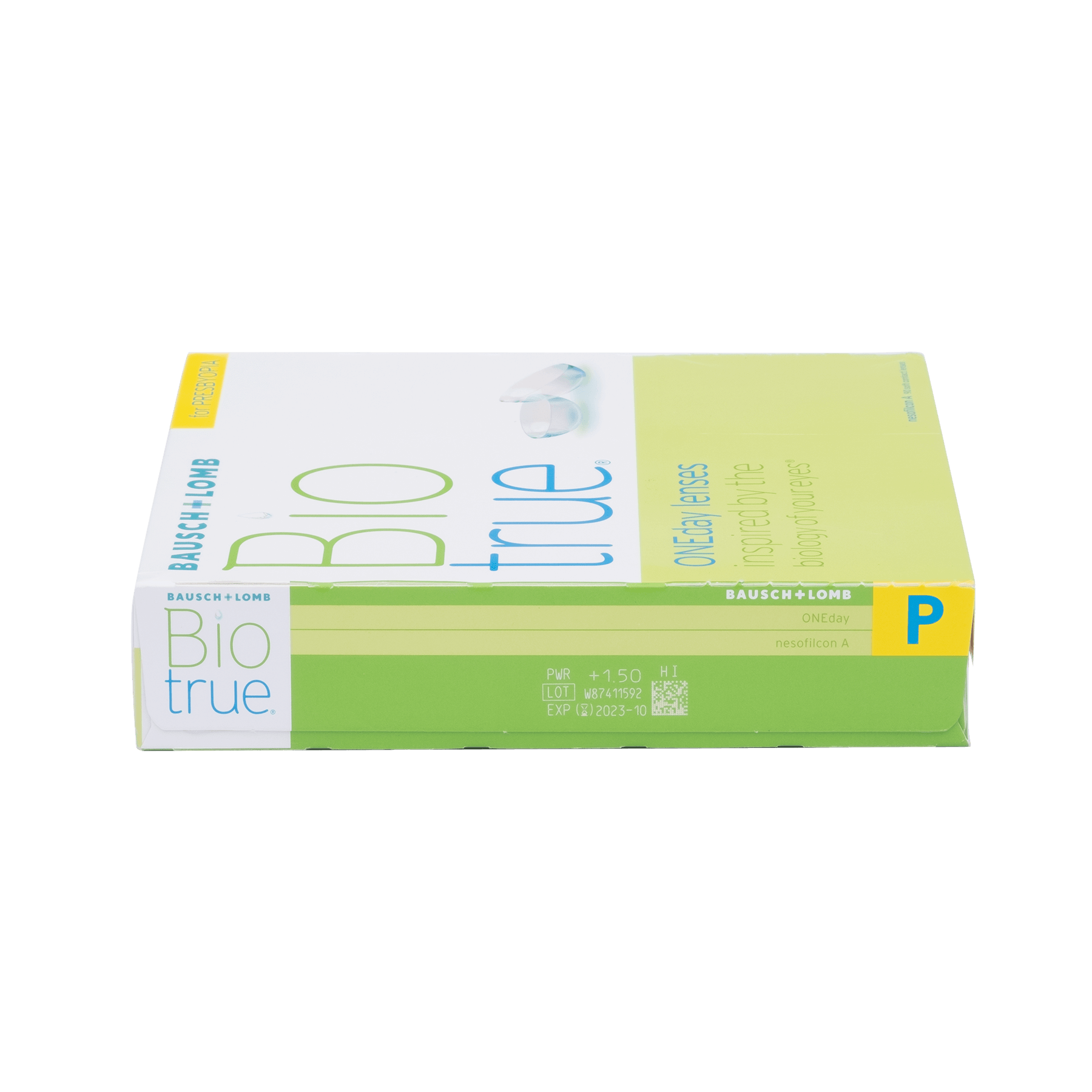 Biotrue OneDay for Presbyopia Contact Lenses (90 Pack) - Daily Disposable Multifocal Lenses for Clear Vision at All Distances | Perfect for Reading, Computer Work & Driving