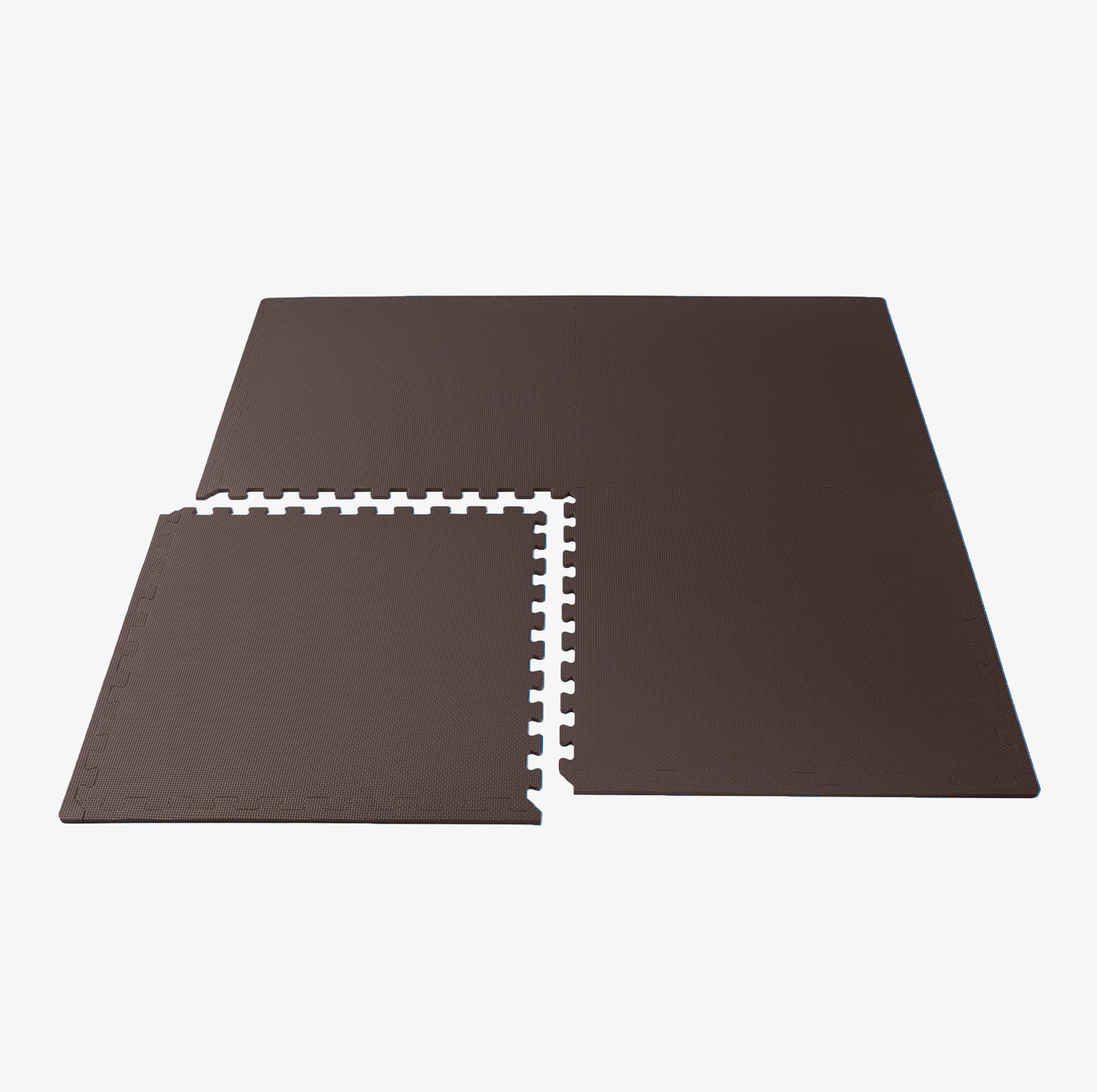 3/8 Inch Thick High-Density Exercise Floor Mat - Non-Slip Gym Mats for Home Workouts, Yoga & Fitness - Ideal for Home Gym, Garage Workouts & Martial Arts Training