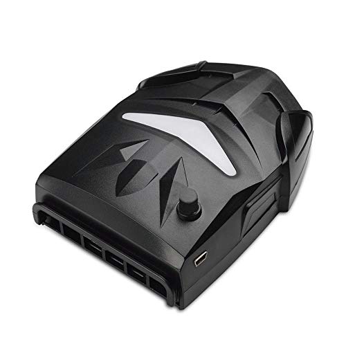 Portable USB Laptop Cooling Fan - External Vacuum Cooler for Notebook Computers | Perfect for Gaming, Office Work & Travel Use