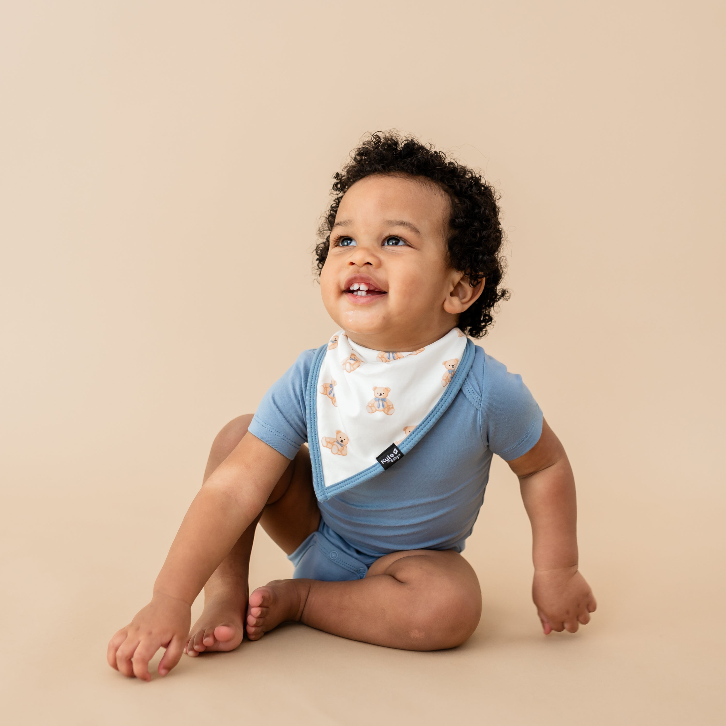 Adorable Teddy Bear Bib for Babies - Soft & Absorbent Drool Bibs for Feeding & Teething - Perfect Gift for Newborns & Infants