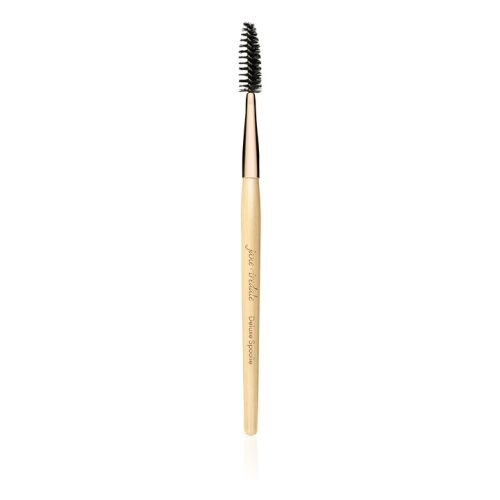 Jane Iredale Deluxe Spoolie Brush - Professional Makeup Brush for Eyelashes & Brows - Perfect for Mascara Application & Eyebrow Grooming - Salon & Home Use