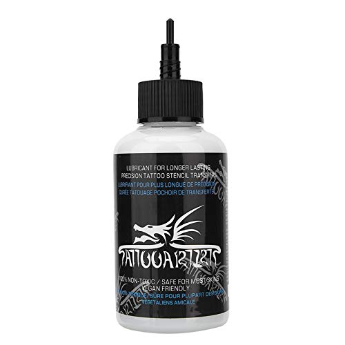Professional Tattoo Transfer Cream Gel - Safe & Non-Irritating Stencil Primer for Tattoo Artists | Skin-Friendly Tattoo Supplies for Permanent & Temporary Tattoos | Perfect for Tattoo Studios & Home Use