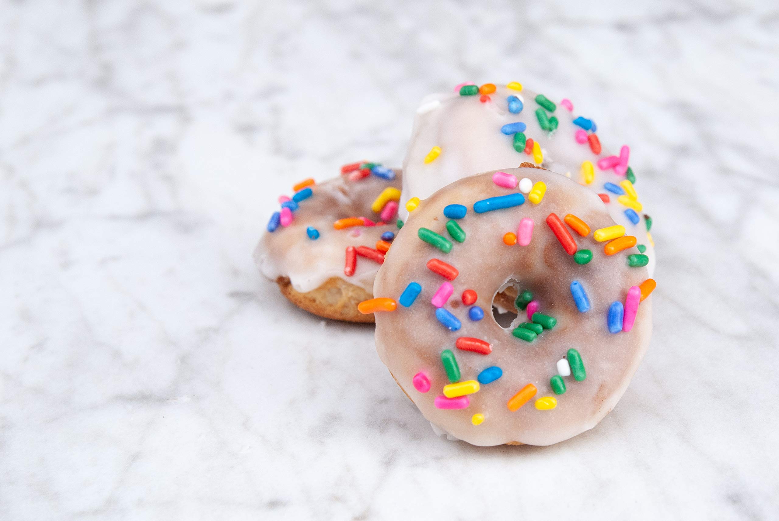 Mom's Place Gluten-Free Mini Vanilla Donut Mix - Nut Free, Dairy Free, Soy Free - 9.2 oz (Makes 21 Servings) | Perfect for Allergies, Vegan Baking & Kids' Birthday Parties