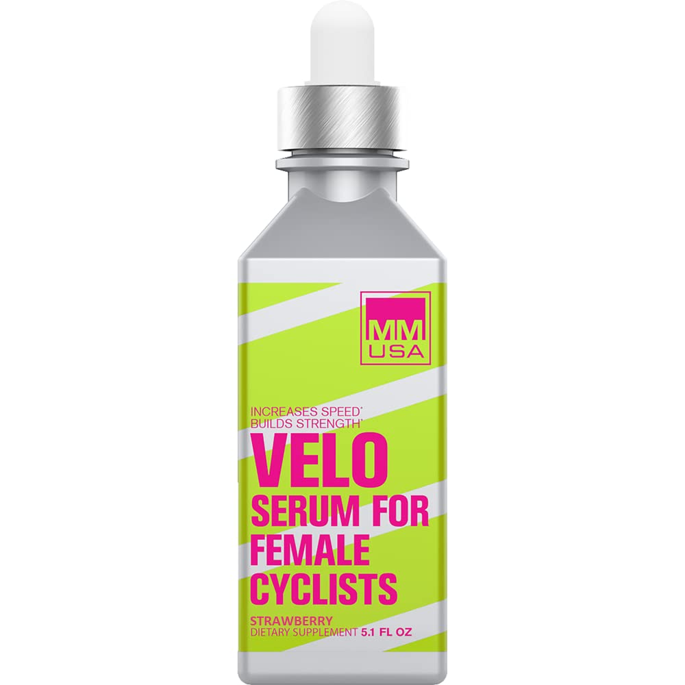 MMUSA Velo Serum for Women Cyclists – Fat Burning, Joint Protection & Faster Recovery | Supports Spinning, HIIT Cardio & Strength Training | Ideal for Indoor Cycling, Road Biking & Fitness Enthusiasts