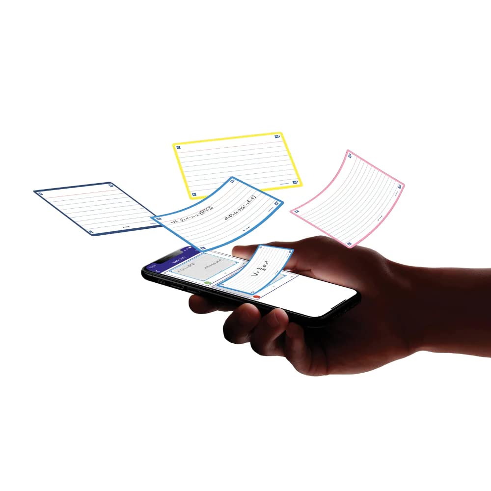 Hamelin Index Cards Flash 2.0 - 80ct 4x6 Yellow Flash Cards for Study & Organization (Model 400134042) | Perfect for Students, Teachers & Office Use