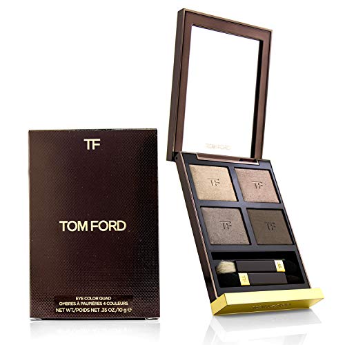 Tom Ford Beauty Nude Dip Eyeshadow Quad - 4 Neutral Matte & Shimmer Eyeshadows for Everyday Makeup | Perfect for Day to Night Looks, Bridal & Professional Makeup