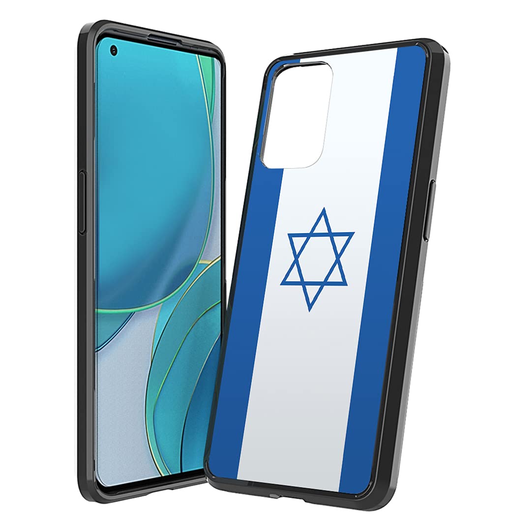 OnePlus 9 5G Case - Slim Hybrid Cover with Israel Flag for Men & Women | Daily Protection