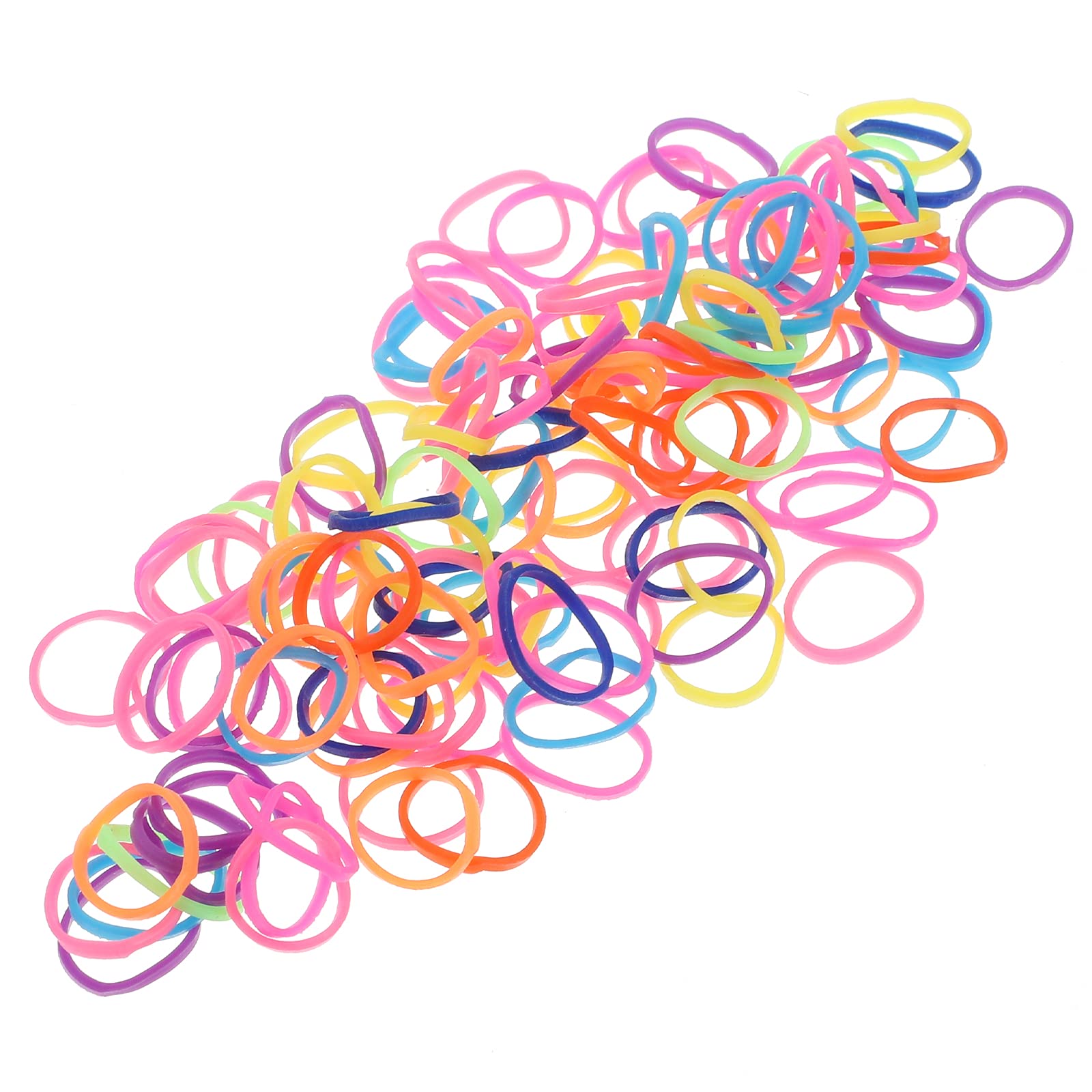 500pcs Pet Hair Ties - Soft Elastic Rubber Bands for Cats & Dogs, Gentle Topknot Bands for Grooming, Training & Playtime - Perfect for Pet Styling, DIY Crafts & Daily Use