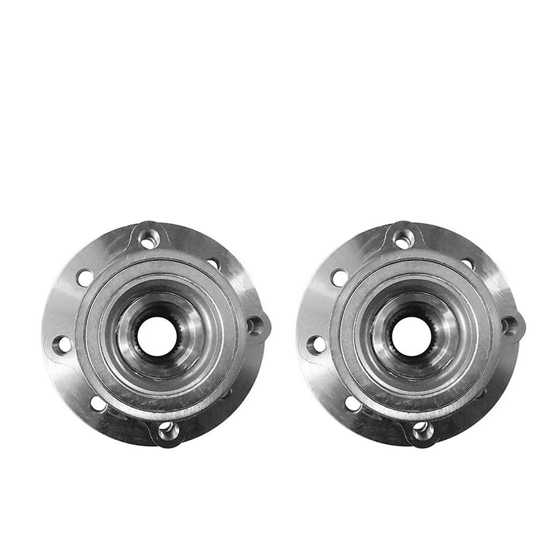 AutoDN 2-Pack Front Wheel Hub and Bearing Assembly for 1994-1999 Dodge RAM 3500 2WD ABS | Replacement Parts for Smooth Ride & Enhanced Safety | Perfect for Off-Roading, Towing & Daily Commuting