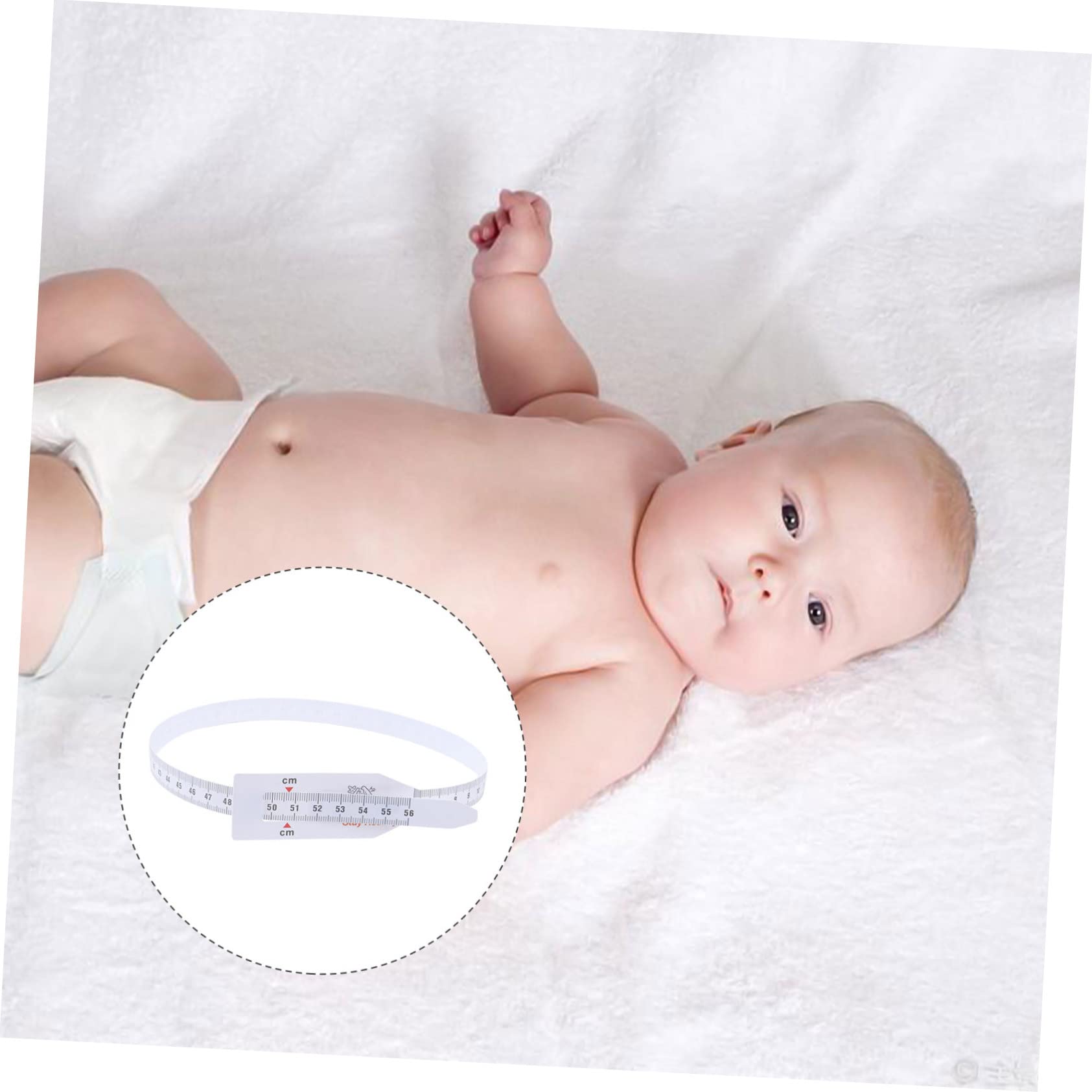 COHEALI 18-Piece Double Sided Tape Measure for Head Circumference & Length Measurement - Baby Growth Tracking Ruler for Toddlers & Infants - Perfect for Pediatric Checkups, Newborn Photos, and DIY Craft Projects