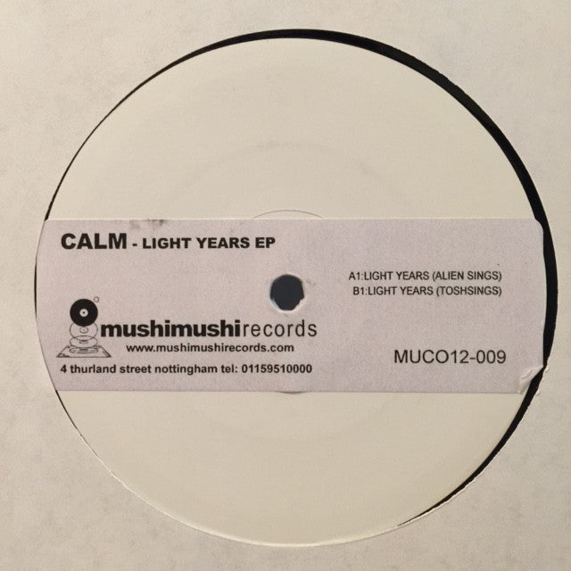 Moonage Electric Ensemble – Calm Featuring Moonage Electric Ensemble 3/4 2x12 Vinyl PROMO (MUCO12 009) | Limited Edition Electronic Music for Relaxation & Meditation