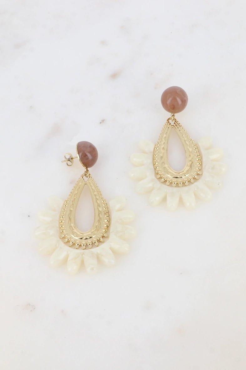 Elegant Garance Drop Earrings – Unique Handmade Jewelry for Women | Perfect for Weddings, Parties & Special Occasions