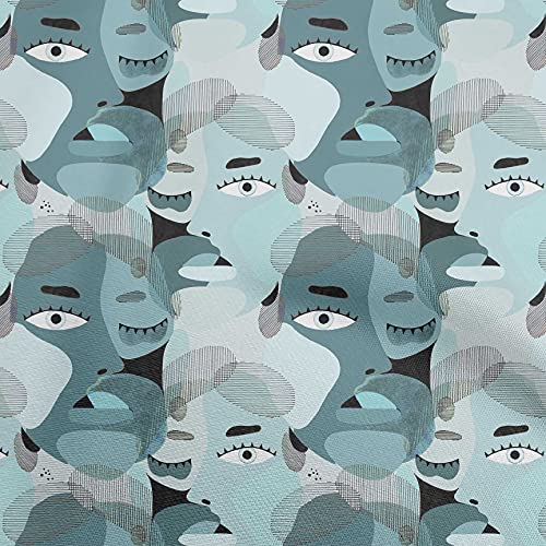 Dusty Teal Green