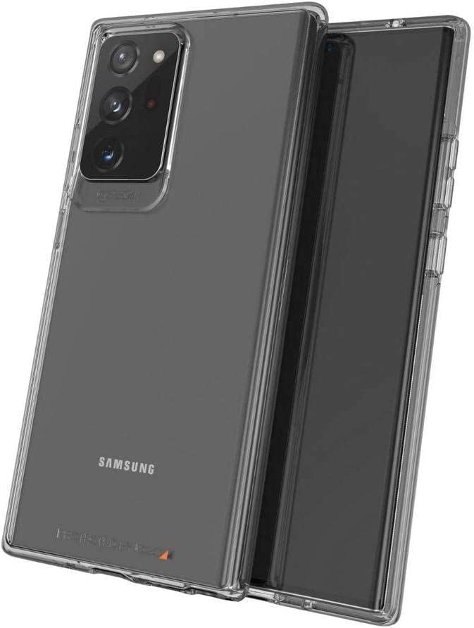 Gear4 Piccadilly Clear Protective Case for Samsung Galaxy Note 20 - Shockproof & Scratch-Resistant Cover - Perfect for Everyday Use, Travel & Outdoor Activities