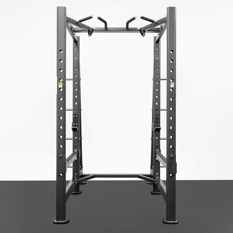 BodyKore Signature Power Squat Rack G256 - Heavy Duty Home Gym Equipment for Strength Training & Weightlifting - Perfect for Garage, Basement & Commercial Gym Use