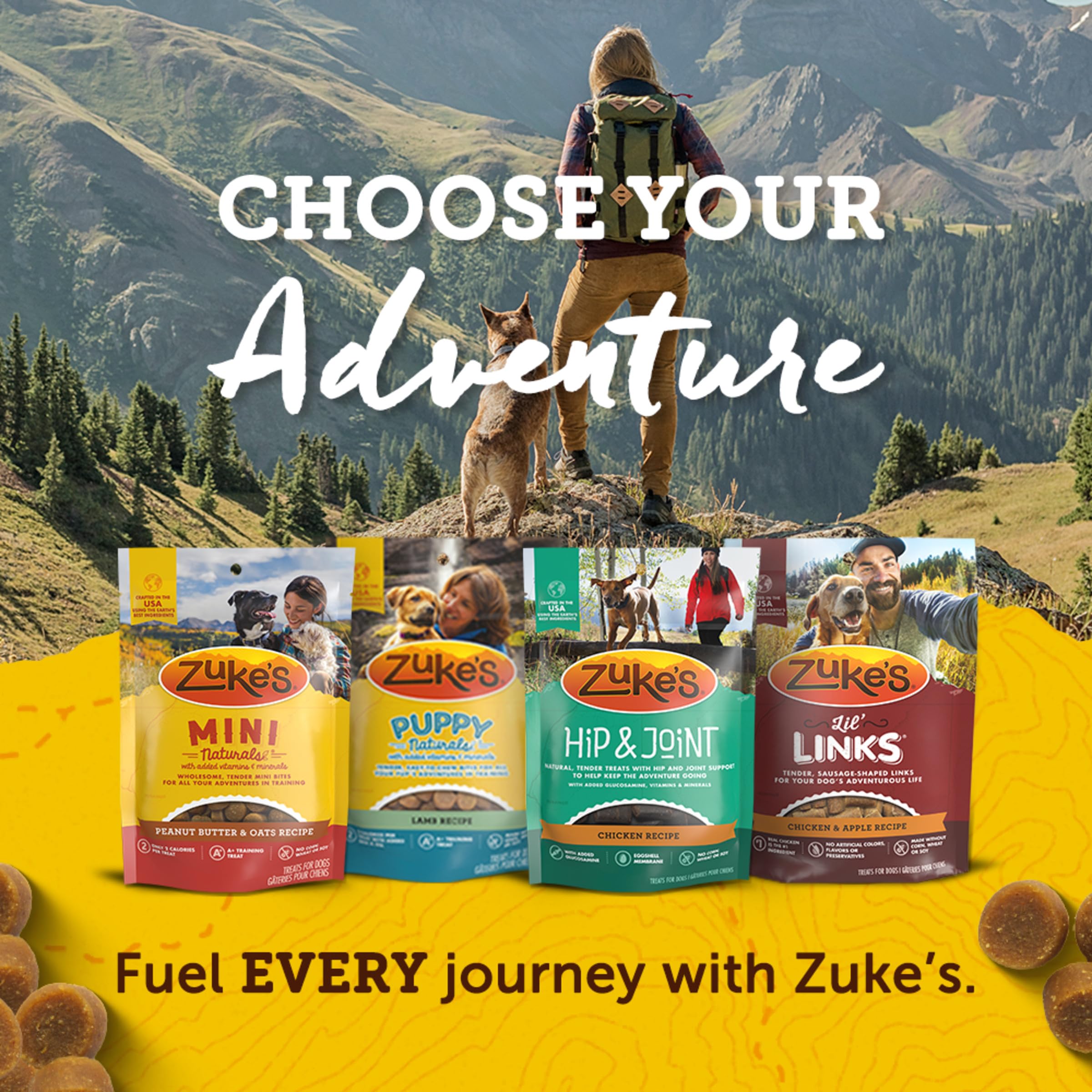 Zuke's Mini Naturals Real Pork Dog Training Treats - 6 oz Resealable Pouch | Healthy Pet Snacks for Small & Large Dogs | Perfect for Obedience Training, Rewards & Outdoor Adventures