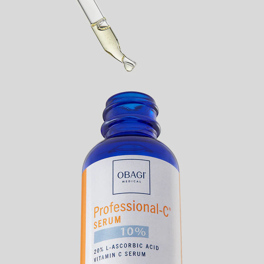 Obagi Professional C Serum 10% Vitamin C Facial Serum for Brightening & Anti-Aging | Dermatologist Recommended Skincare for Dark Spots & Wrinkles | Perfect for Daily Use & Nighttime Routine