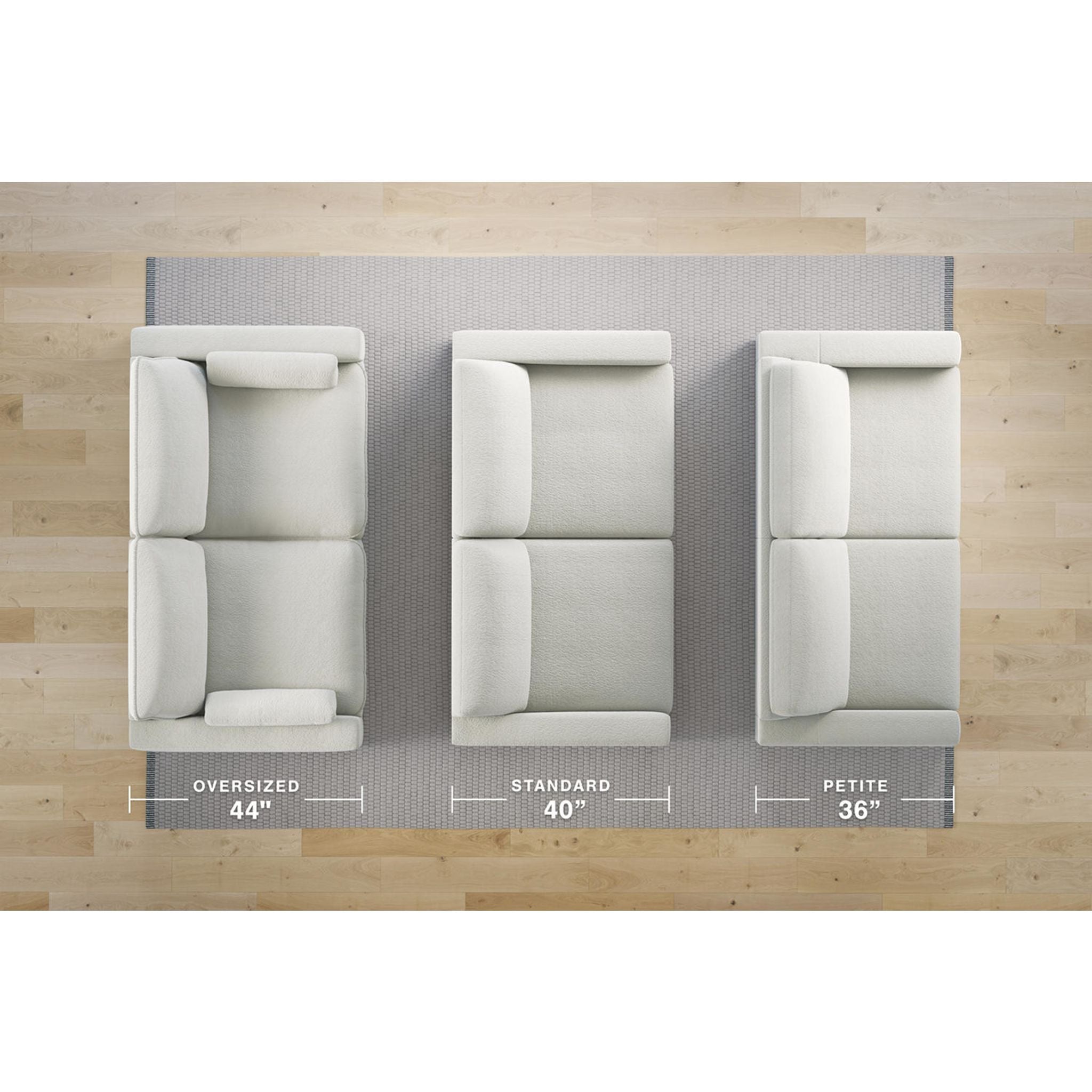 Avaliyah 2-Piece Modular Sectional Sofa Set - Modern L-Shaped Couch with Chaise for Living Room, Apartment & Lounge - Comfortable Fabric Upholstery, Easy Assembly, Space-Saving Design