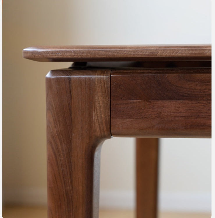 Premium Black Walnut & Ash Solid Wood Office Desk - Long Executive Work Table for Home & Business Use - Perfect for Modern Workspaces, Study Rooms & Office Decor