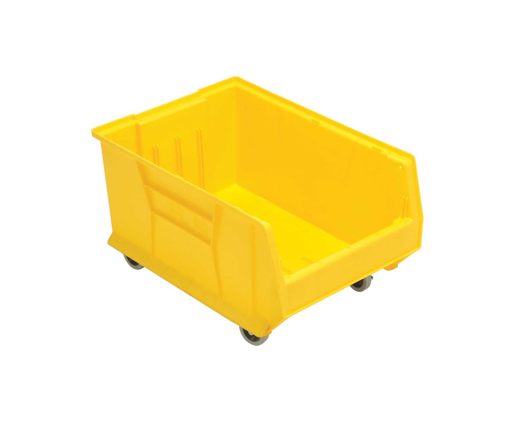 Heavy Duty Mobile Part Organizer with Yellow Bins - 24